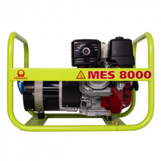 Генератор бензиновий PRAMAC 1 фаза (230В), 5,5кВт, (MES8000)